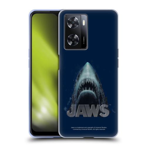 Jaws I Key Art Illustration Soft Gel Case for OPPO A57s