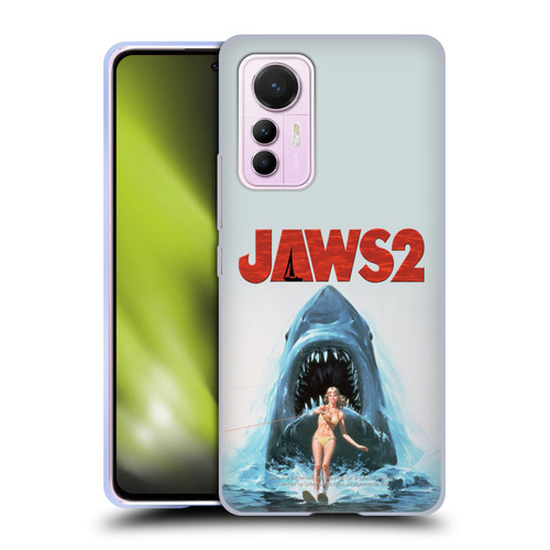 Jaws II Key Art Wakeboarding Poster Soft Gel Case for Xiaomi 12 Lite