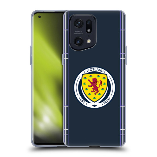 Scotland National Football Team 2022/23 Kits Home Soft Gel Case for OPPO Find X5 Pro