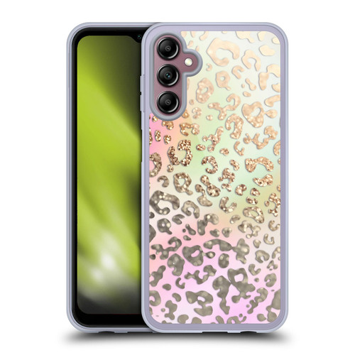 Monika Strigel Dreamland Gold Leopard Soft Gel Case for Samsung Galaxy A14 5G