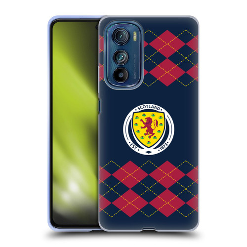 Scotland National Football Team Logo 2 Argyle Soft Gel Case for Motorola Edge 30