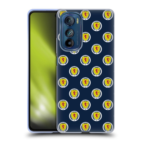 Scotland National Football Team Logo 2 Pattern Soft Gel Case for Motorola Edge 30