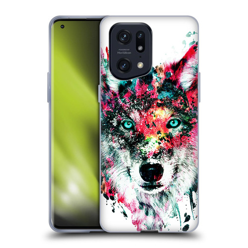 Riza Peker Animals Wolf Soft Gel Case for OPPO Find X5 Pro
