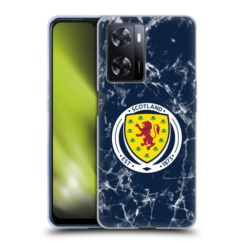 Scotland National Football Team Logo 2 Marble Soft Gel Case for OPPO A57s
