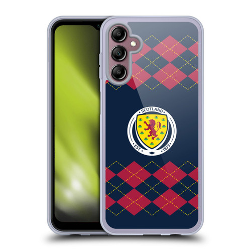 Scotland National Football Team Logo 2 Argyle Soft Gel Case for Samsung Galaxy A14 5G