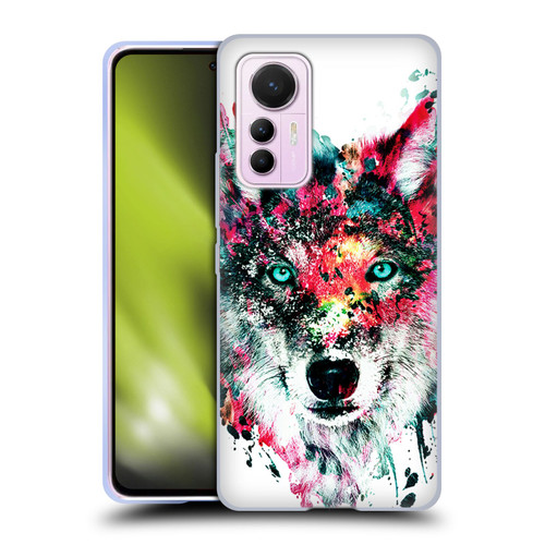 Riza Peker Animals Wolf Soft Gel Case for Xiaomi 12 Lite