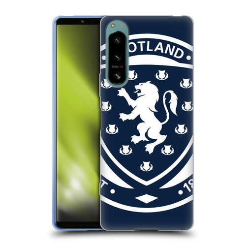 Scotland National Football Team Logo 2 Oversized Soft Gel Case for Sony Xperia 5 IV