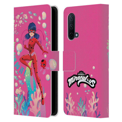 Miraculous Tales of Ladybug & Cat Noir Aqua Ladybug You Can Do It Leather Book Wallet Case Cover For OnePlus Nord CE 5G