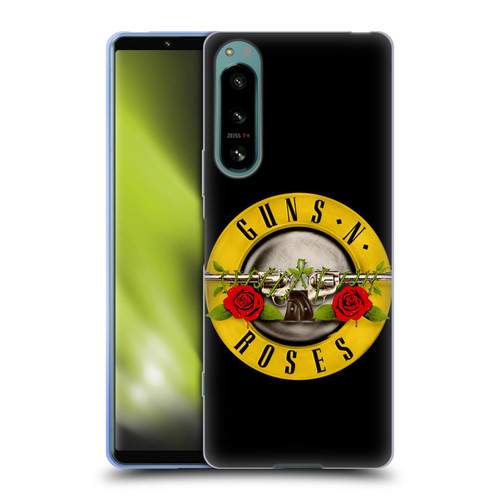 Guns N' Roses Key Art Bullet Logo Soft Gel Case for Sony Xperia 5 IV