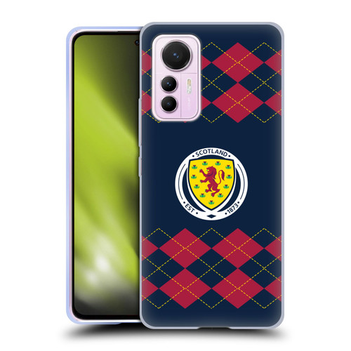 Scotland National Football Team Logo 2 Argyle Soft Gel Case for Xiaomi 12 Lite