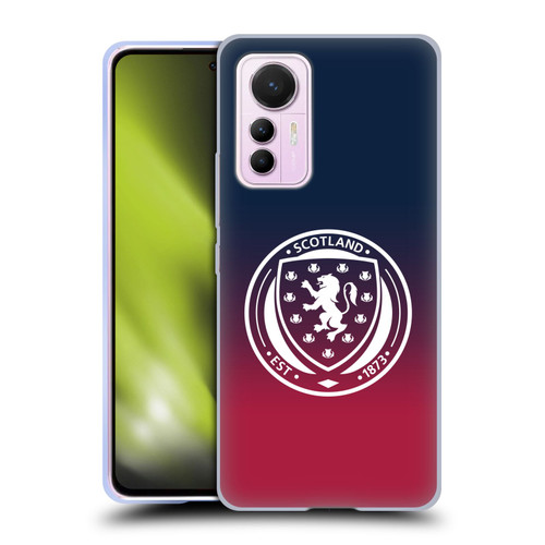 Scotland National Football Team Logo 2 Gradient Soft Gel Case for Xiaomi 12 Lite