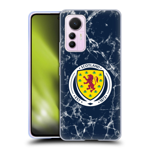 Scotland National Football Team Logo 2 Marble Soft Gel Case for Xiaomi 12 Lite