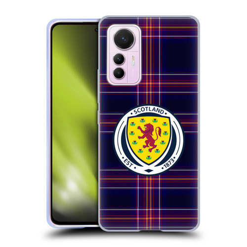 Scotland National Football Team Logo 2 Tartan Soft Gel Case for Xiaomi 12 Lite