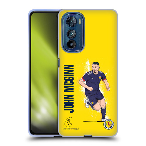 Scotland National Football Team Players John McGinn Soft Gel Case for Motorola Edge 30