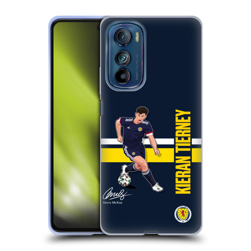 Scotland National Football Team Players Kieran Tierney Soft Gel Case for Motorola Edge 30