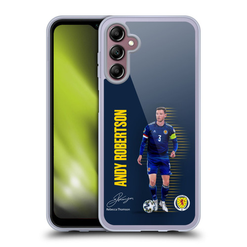 Scotland National Football Team Players Andy Robertson Soft Gel Case for Samsung Galaxy A14 5G