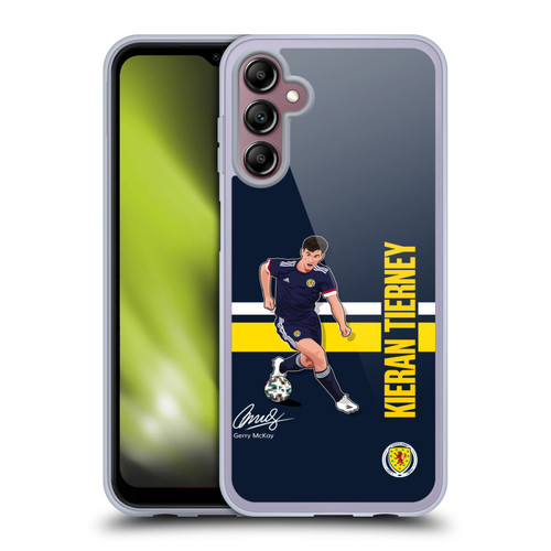 Scotland National Football Team Players Kieran Tierney Soft Gel Case for Samsung Galaxy A14 5G