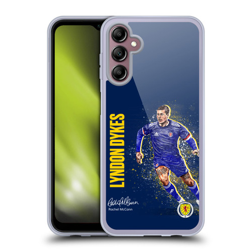 Scotland National Football Team Players Lyndon Dykes Soft Gel Case for Samsung Galaxy A14 5G