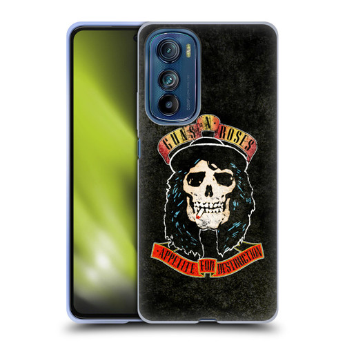 Guns N' Roses Vintage Stradlin Soft Gel Case for Motorola Edge 30