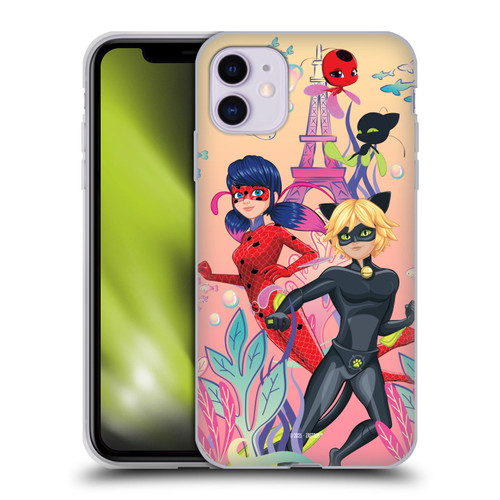 Miraculous Tales of Ladybug & Cat Noir Aqua Ladybug Aqua Power Soft Gel Case for Apple iPhone 11