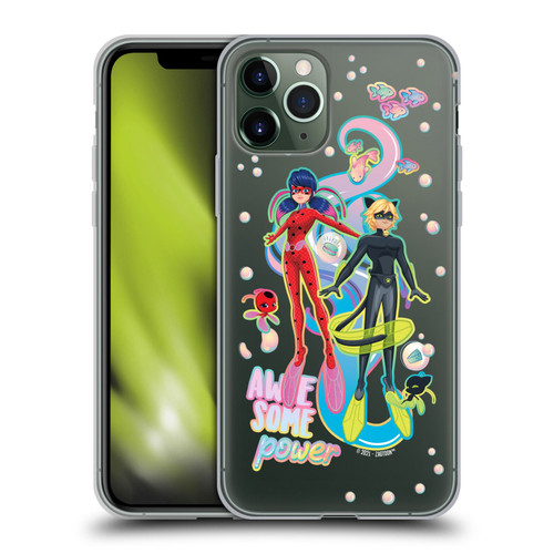Miraculous Tales of Ladybug & Cat Noir Aqua Ladybug Awesome Power Soft Gel Case for Apple iPhone 11 Pro