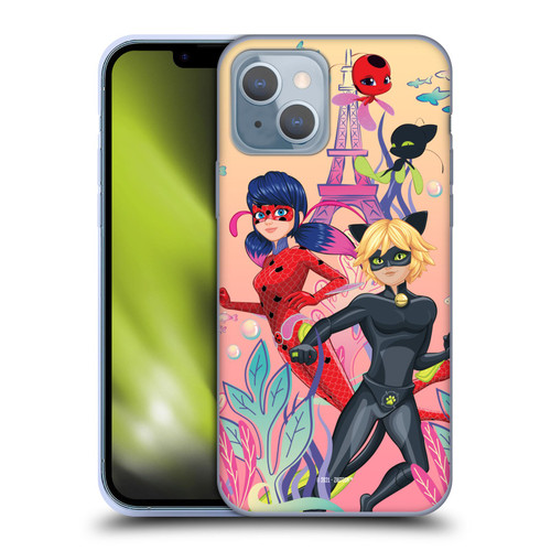 Miraculous Tales of Ladybug & Cat Noir Aqua Ladybug Aqua Power Soft Gel Case for Apple iPhone 14