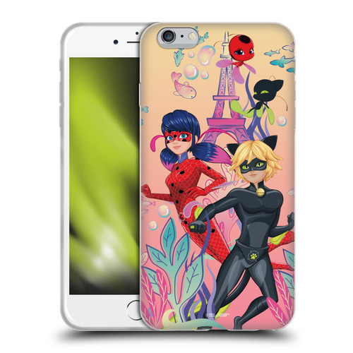 Miraculous Tales of Ladybug & Cat Noir Aqua Ladybug Aqua Power Soft Gel Case for Apple iPhone 6 Plus / iPhone 6s Plus