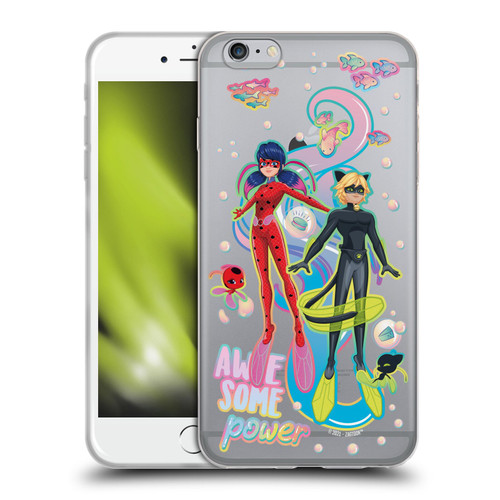 Miraculous Tales of Ladybug & Cat Noir Aqua Ladybug Awesome Power Soft Gel Case for Apple iPhone 6 Plus / iPhone 6s Plus
