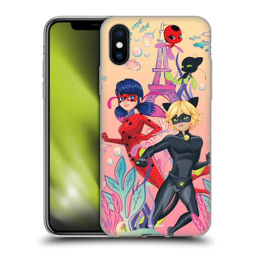 Miraculous Tales of Ladybug & Cat Noir Aqua Ladybug Aqua Power Soft Gel Case for Apple iPhone X / iPhone XS
