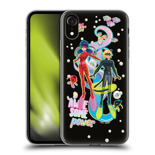 Miraculous Tales of Ladybug & Cat Noir Aqua Ladybug Awesome Power Soft Gel Case for Apple iPhone XR