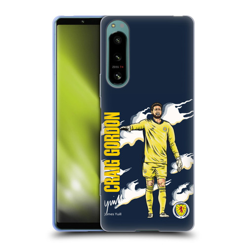 Scotland National Football Team Players Craig Gordon Soft Gel Case for Sony Xperia 5 IV