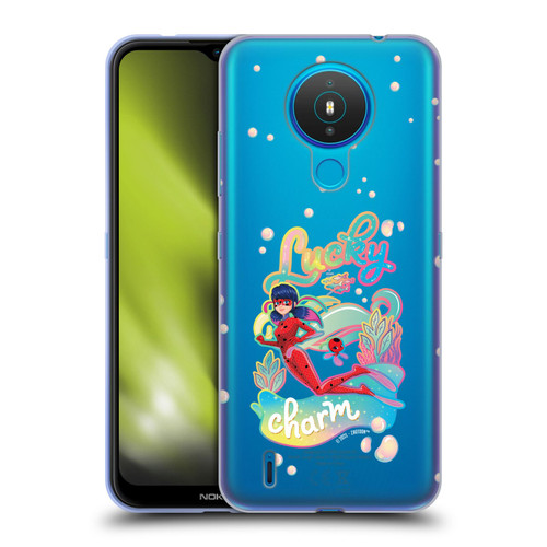 Miraculous Tales of Ladybug & Cat Noir Aqua Ladybug Lucky Charm Soft Gel Case for Nokia 1.4