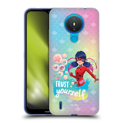 Miraculous Tales of Ladybug & Cat Noir Aqua Ladybug Trust Yourself Soft Gel Case for Nokia 1.4
