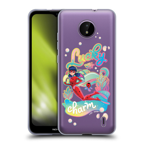 Miraculous Tales of Ladybug & Cat Noir Aqua Ladybug Lucky Charm Soft Gel Case for Nokia C10 / C20