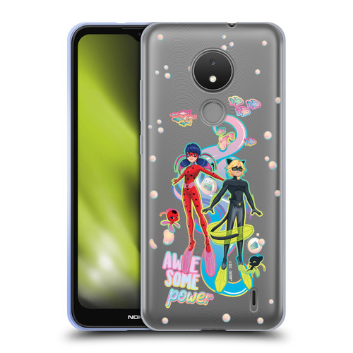 Miraculous Tales of Ladybug & Cat Noir Aqua Ladybug Awesome Power Soft Gel Case for Nokia C21