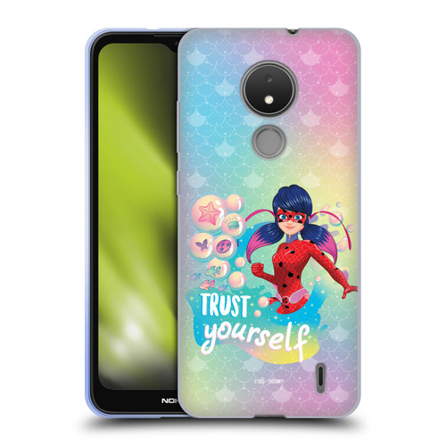 Miraculous Tales of Ladybug & Cat Noir Aqua Ladybug Trust Yourself Soft Gel Case for Nokia C21