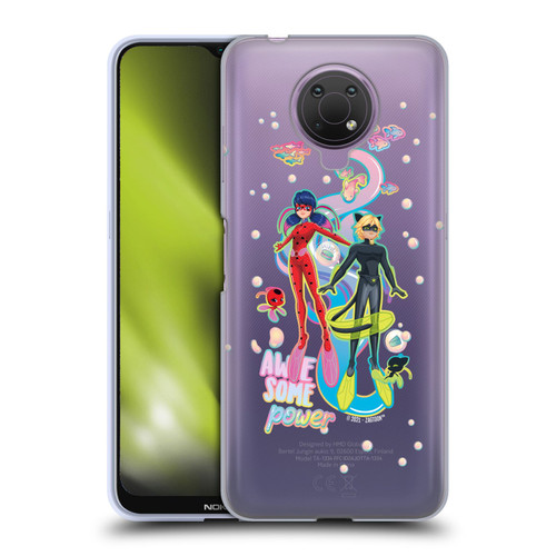 Miraculous Tales of Ladybug & Cat Noir Aqua Ladybug Awesome Power Soft Gel Case for Nokia G10