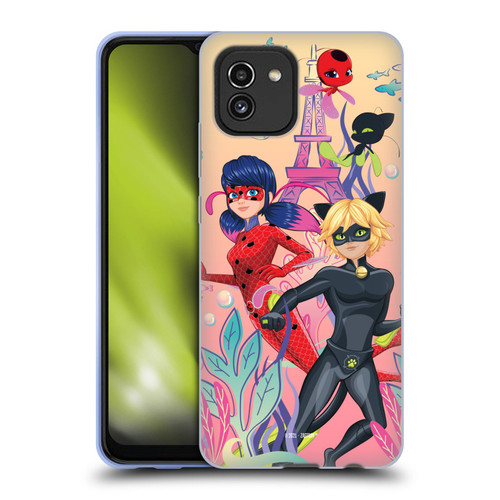 Miraculous Tales of Ladybug & Cat Noir Aqua Ladybug Aqua Power Soft Gel Case for Samsung Galaxy A03 (2021)