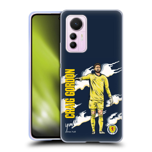 Scotland National Football Team Players Craig Gordon Soft Gel Case for Xiaomi 12 Lite