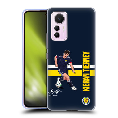 Scotland National Football Team Players Kieran Tierney Soft Gel Case for Xiaomi 12 Lite