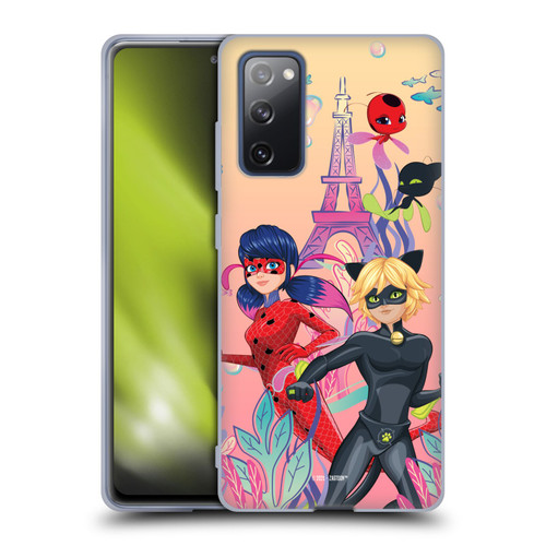 Miraculous Tales of Ladybug & Cat Noir Aqua Ladybug Aqua Power Soft Gel Case for Samsung Galaxy S20 FE / 5G