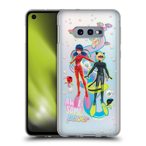 Miraculous Tales of Ladybug & Cat Noir Aqua Ladybug Awesome Power Soft Gel Case for Samsung Galaxy S10e