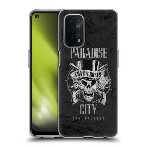 Guns N' Roses Vintage Paradise City Soft Gel Case for OPPO A54 5G