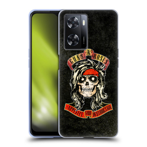 Guns N' Roses Vintage McKagan Soft Gel Case for OPPO A57s