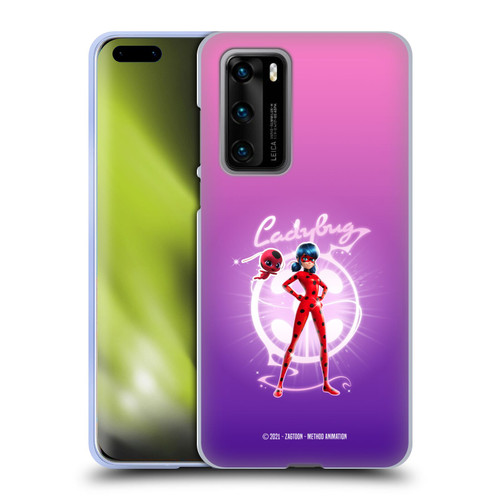 Miraculous Tales of Ladybug & Cat Noir Graphics Ladybug Soft Gel Case for Huawei P40 5G