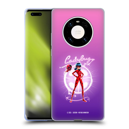 Miraculous Tales of Ladybug & Cat Noir Graphics Ladybug Soft Gel Case for Huawei Mate 40 Pro 5G