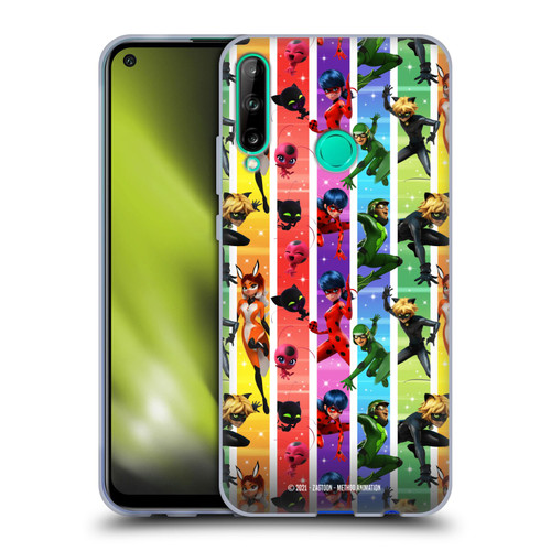 Miraculous Tales of Ladybug & Cat Noir Graphics Pattern Soft Gel Case for Huawei P40 lite E