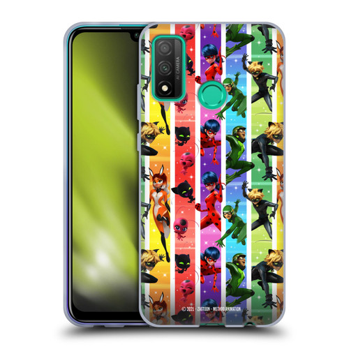 Miraculous Tales of Ladybug & Cat Noir Graphics Pattern Soft Gel Case for Huawei P Smart (2020)