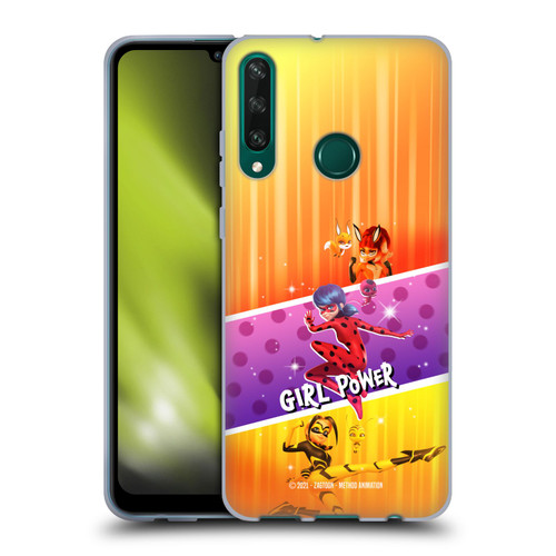 Miraculous Tales of Ladybug & Cat Noir Graphics Girl Power Soft Gel Case for Huawei Y6p