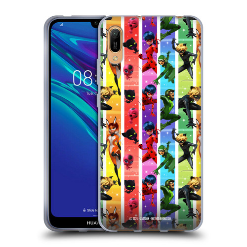 Miraculous Tales of Ladybug & Cat Noir Graphics Pattern Soft Gel Case for Huawei Y6 Pro (2019)